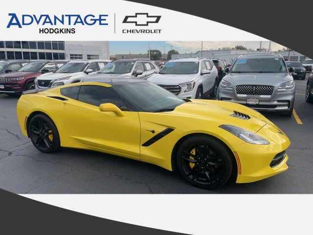 Used 2016 Chevrolet Corvette Stingray Coupe w/ Carbon Flash Badge Package