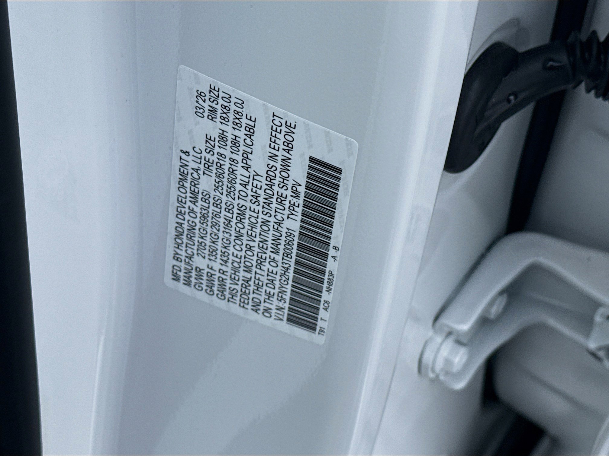 New 2026 Honda Pilot EX-L image 28