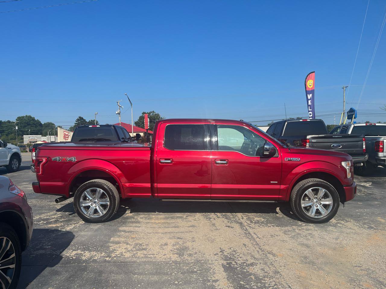 Used 2015 Ford F150 Platinum w/ Equipment Group 701A Luxury AWD/4WD image 2