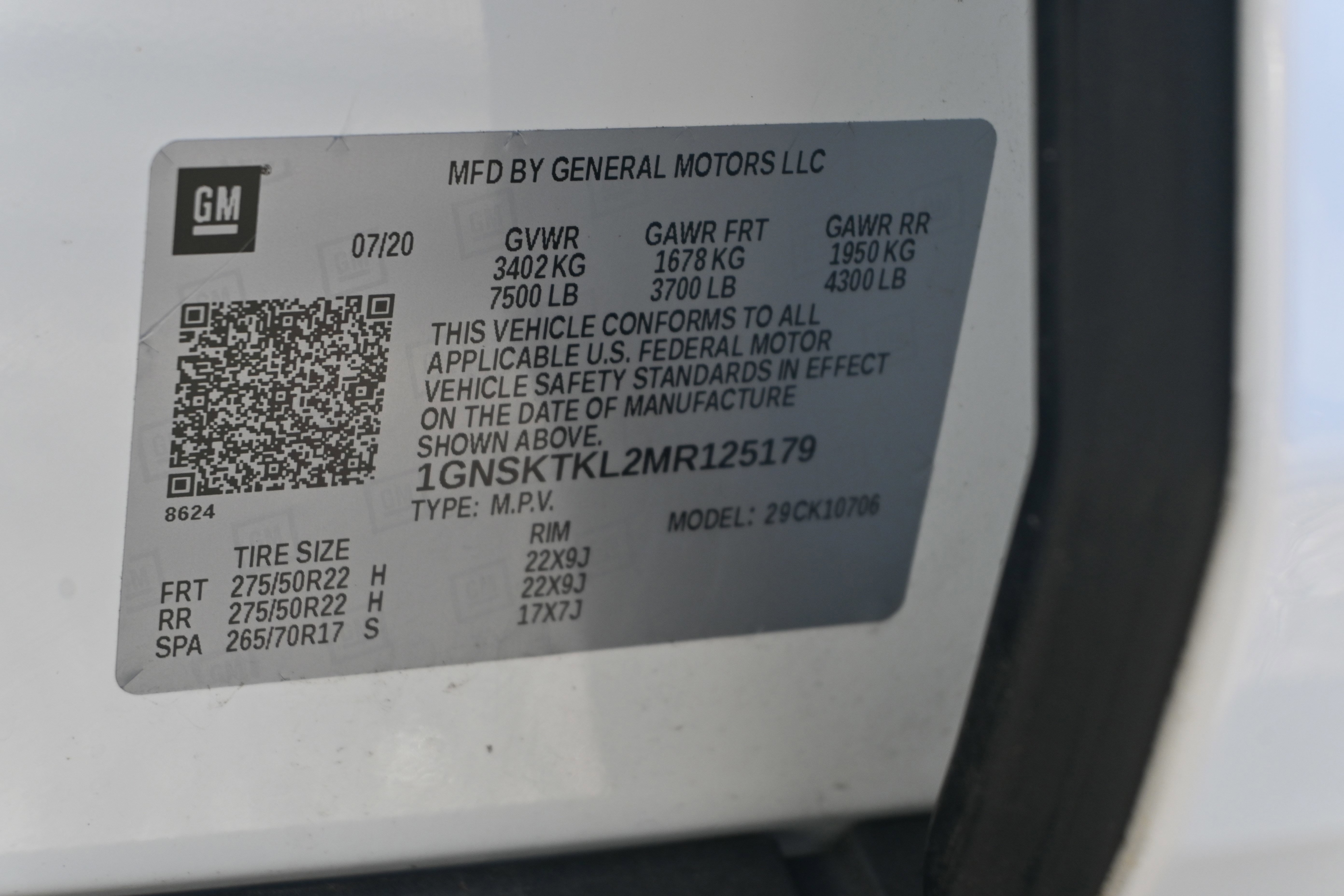 Used 2021 Chevrolet Tahoe High Country w/ Premium Package image 38