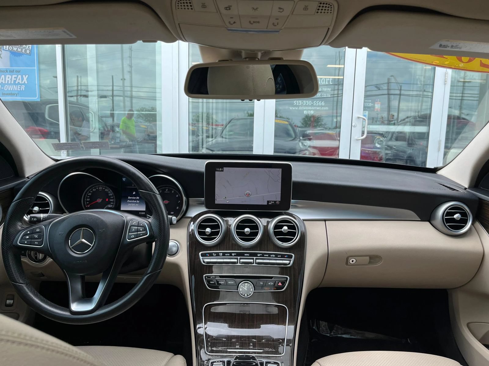Used 2017 Mercedes-Benz C 300 4MATIC Sedan w/ Premium 3 Package image 13