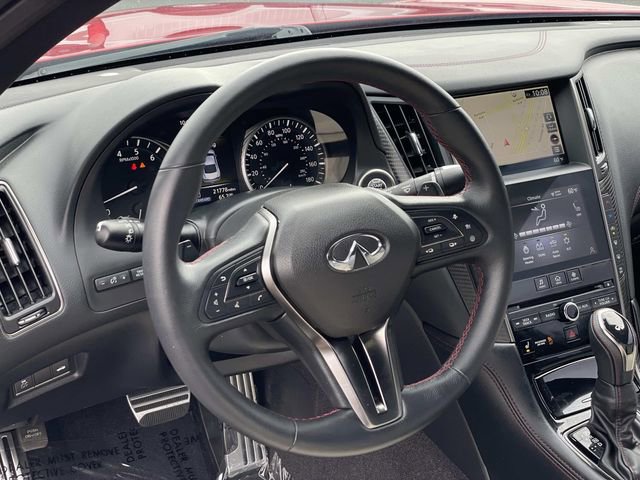 Used 2022 INFINITI Q60 Red Sport 400 w/ Proactive Package RWD image 9