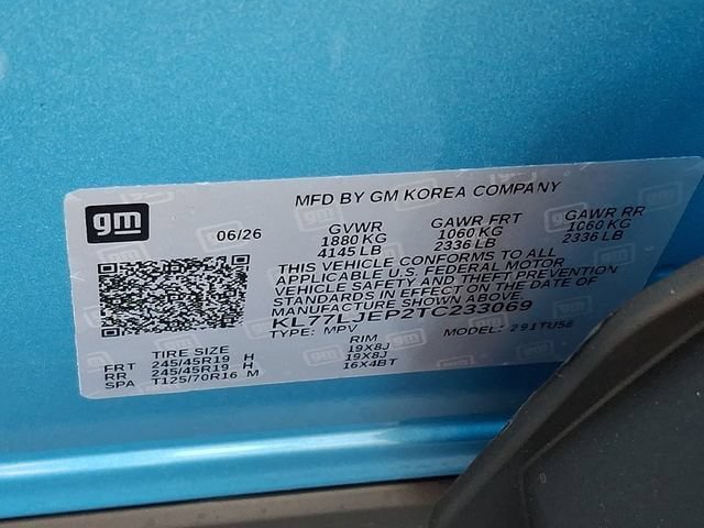 New 2026 Chevrolet Trax RS w/ Sunroof Package FWD image 18
