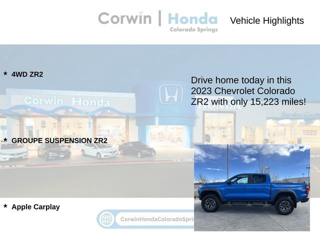 Used 2023 Chevrolet Colorado ZR2 image 6