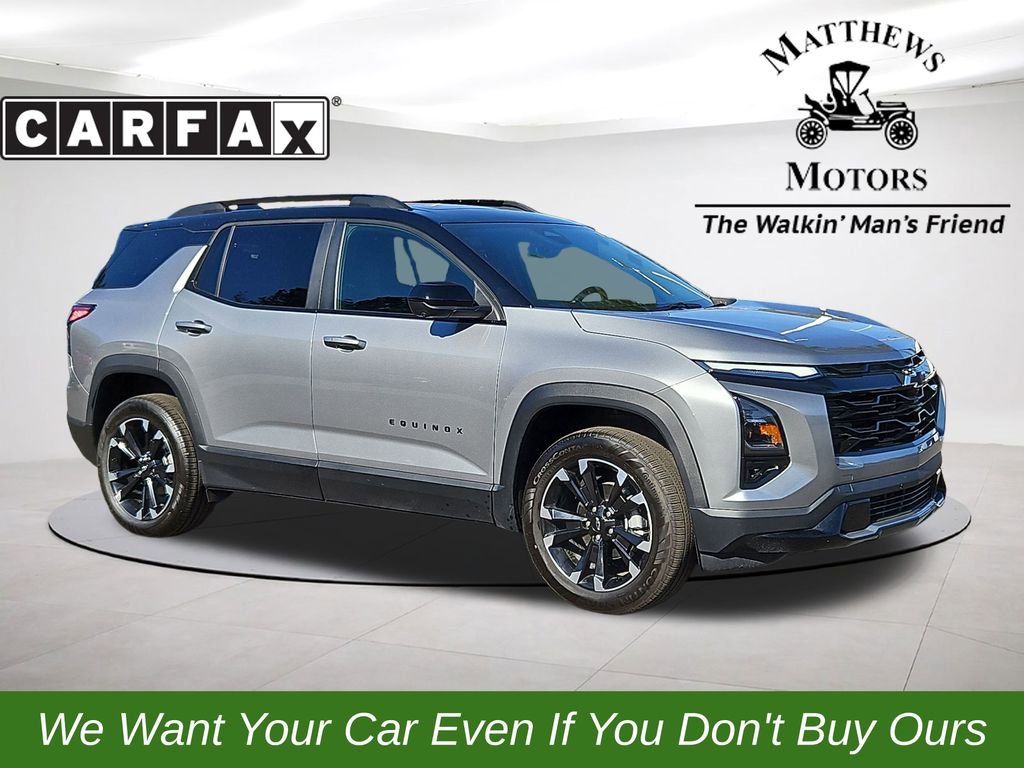 Used 2025 Chevrolet Equinox RS w/ Safety and Technology Package
