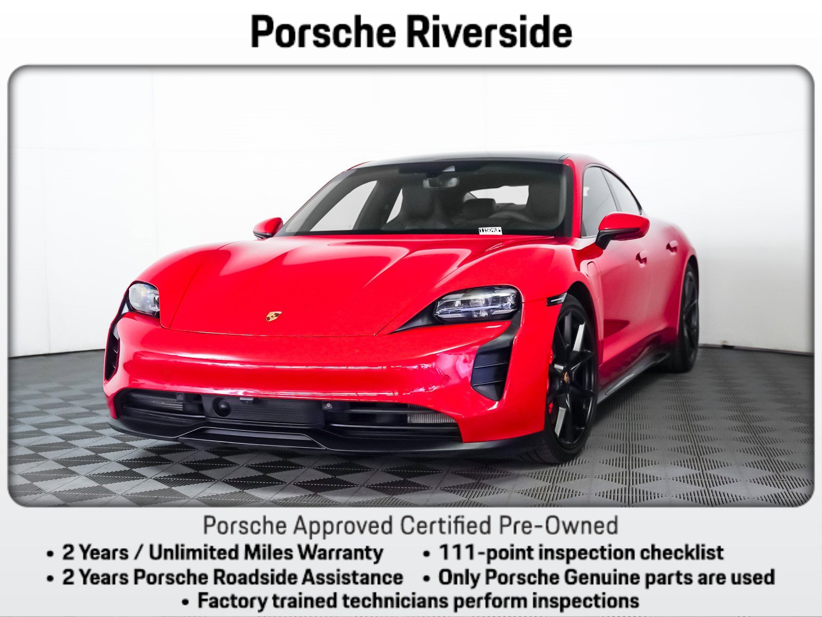 Certified 2022 Porsche Taycan GTS image 1