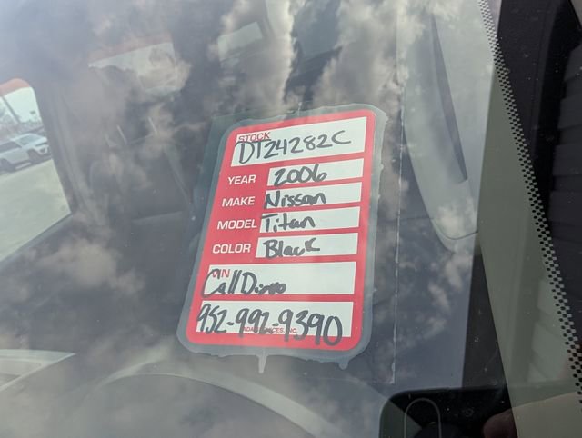 Used 2006 Nissan Titan LE w/ (R02) LE Off-Road Pkg image 38