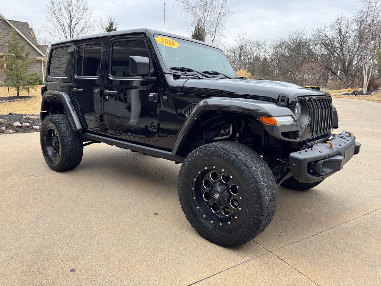 Used 2018 Jeep Wrangler Unlimited Rubicon w/ Steel Bumper Group AWD/4WD image 8