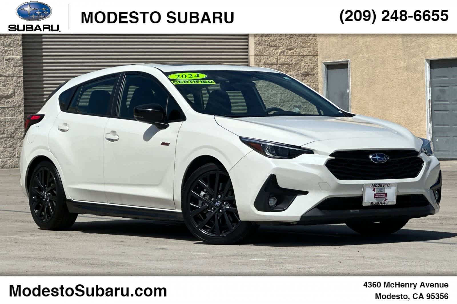 Certified 2024 Subaru Impreza RS w/ Popular Package #1