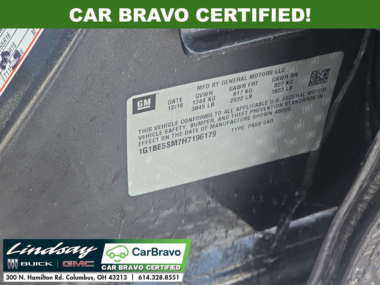 Used 2017 Chevrolet Cruze LT w/ Convenience Package image 32