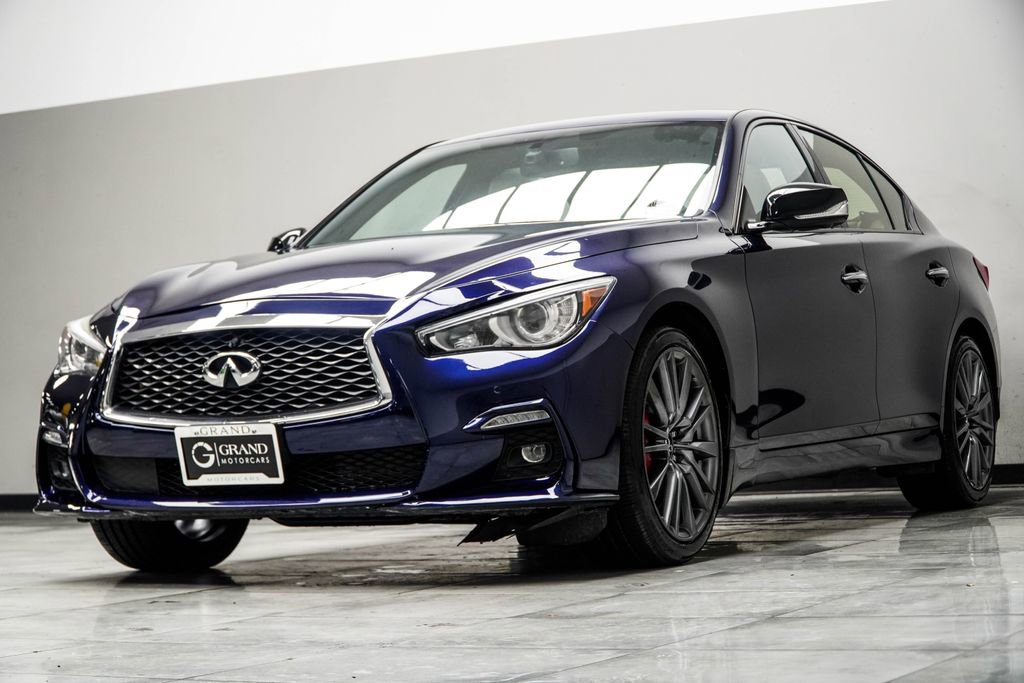 Used 2022 INFINITI Q50 Red Sport 400 image 7