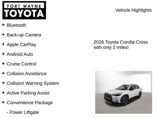 New 2026 Toyota Corolla Cross XLE image 7