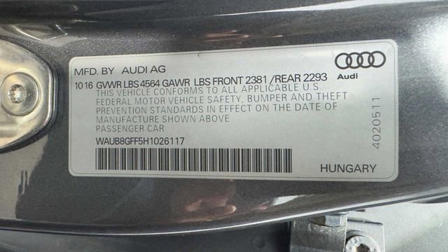Used 2017 Audi A3 2.0T Premium w/ Convenience Package image 35