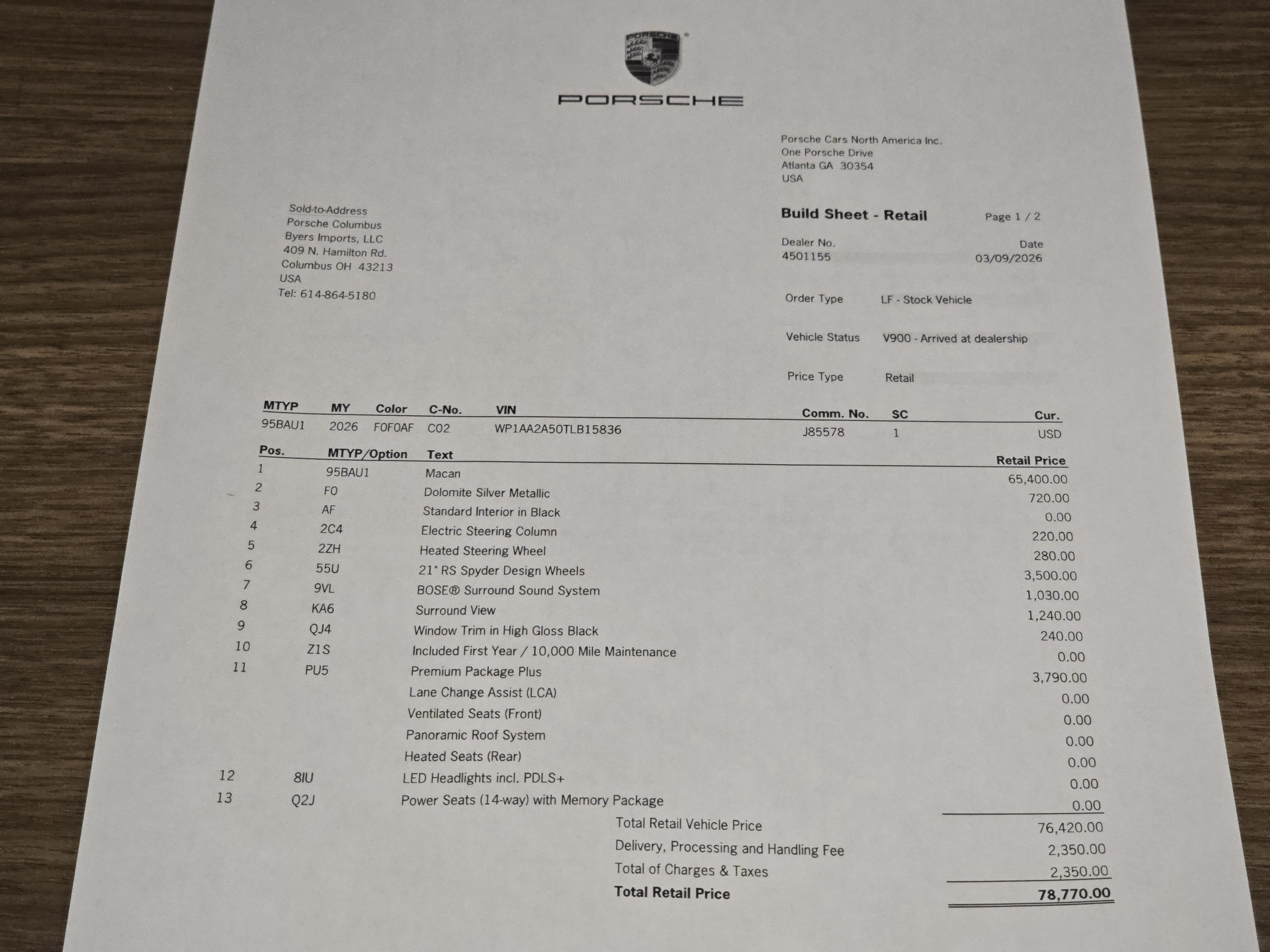 New 2026 Porsche Macan AWD/4WD image 29