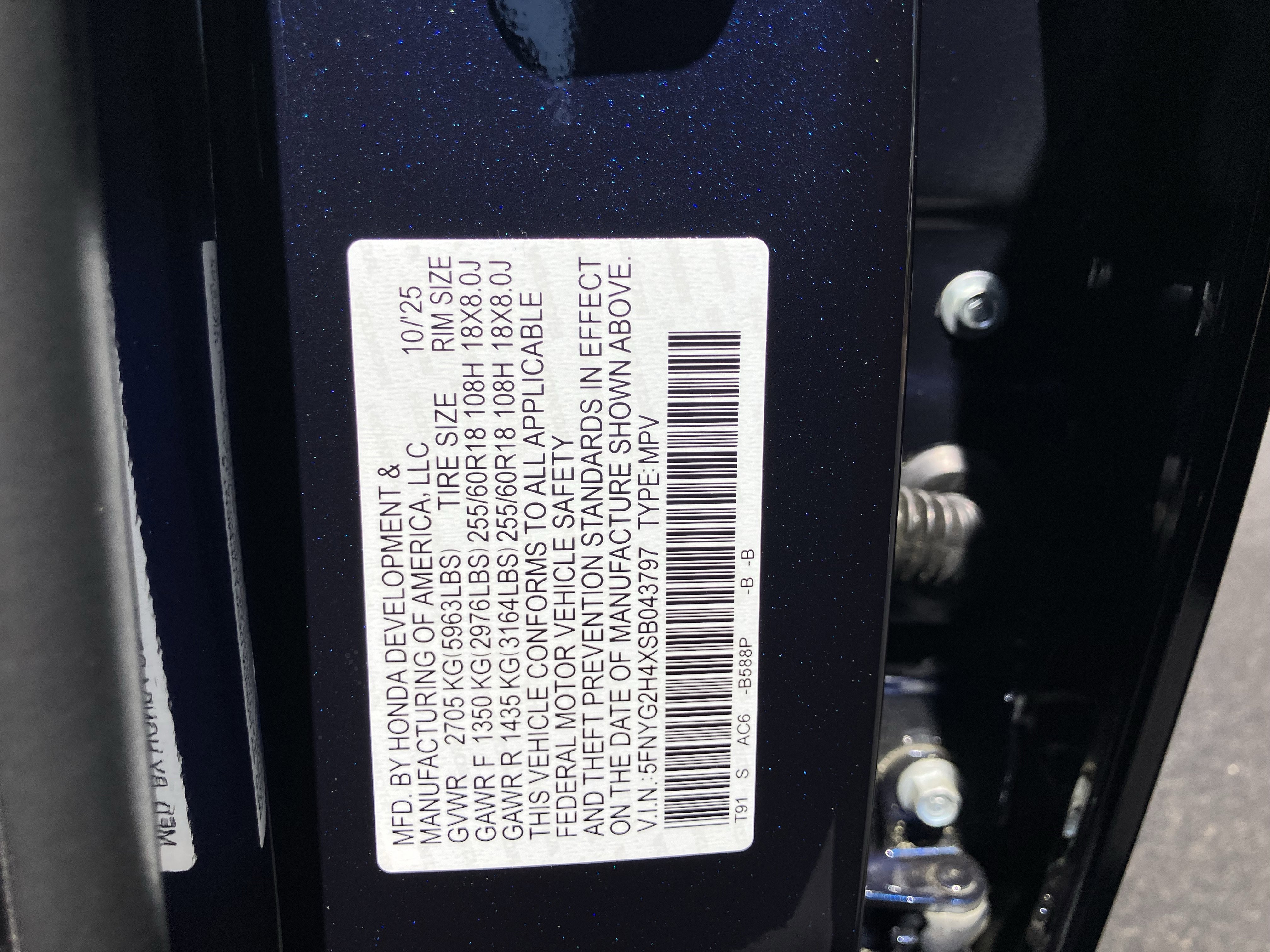 Used 2025 Honda Pilot EX-L image 37