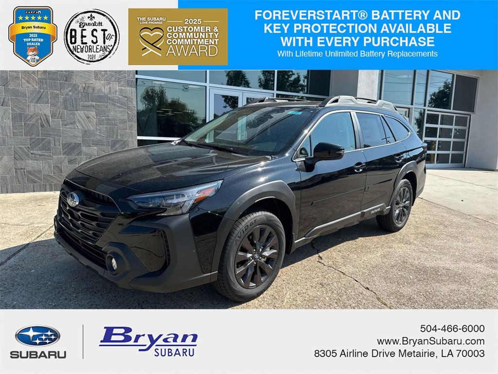 New 2025 Subaru Outback Onyx Edition