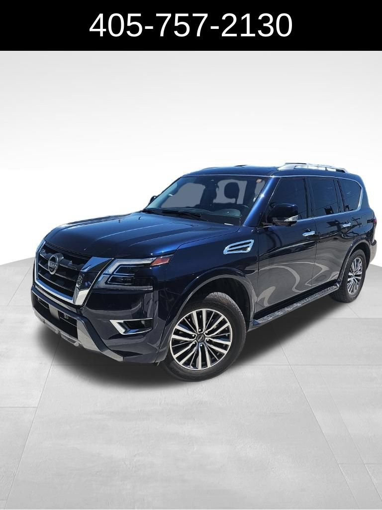 Used 2024 Nissan Armada SL w/ Captain's Chairs Package