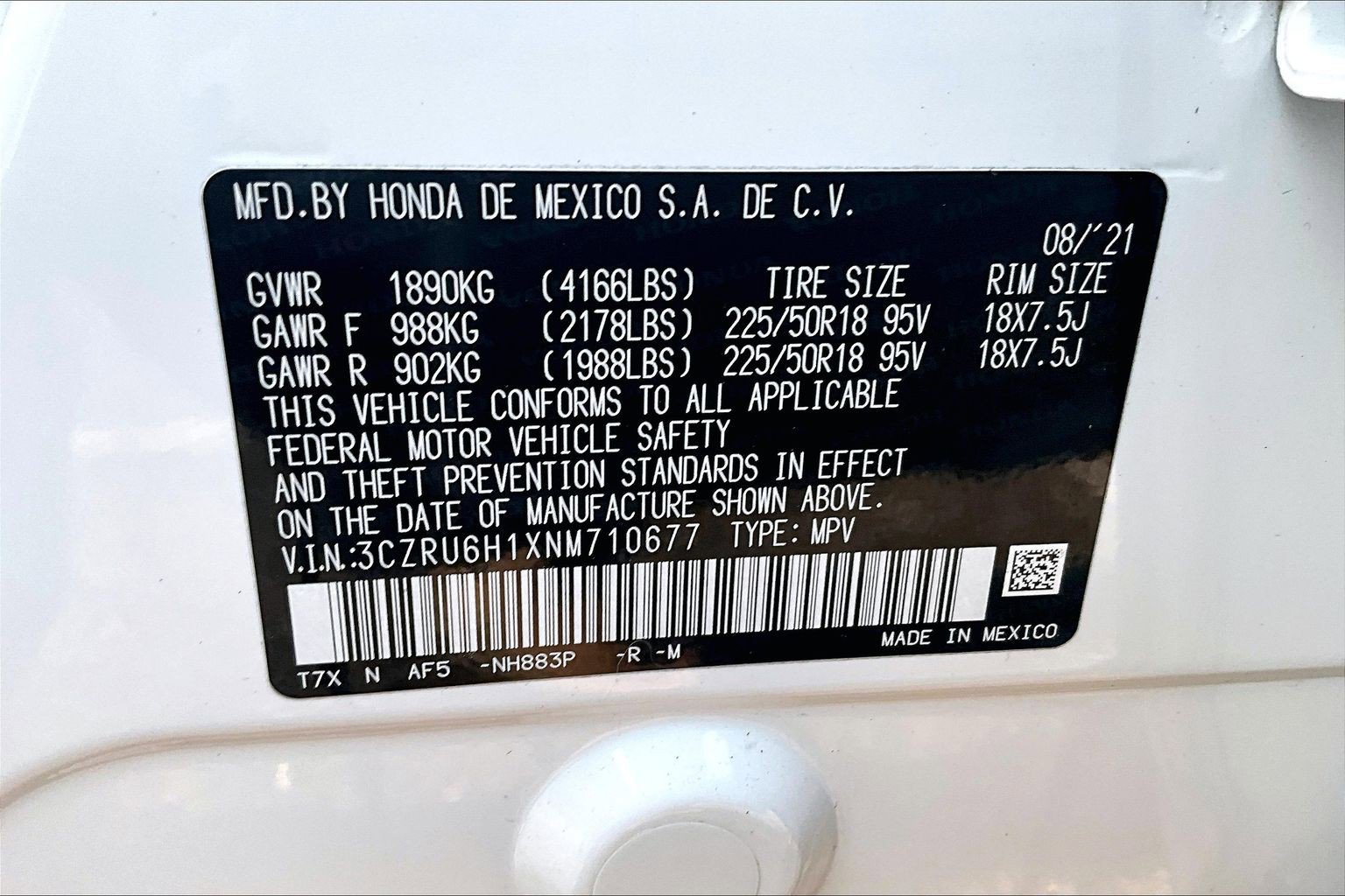 Used 2022 Honda HR-V Sport image 28