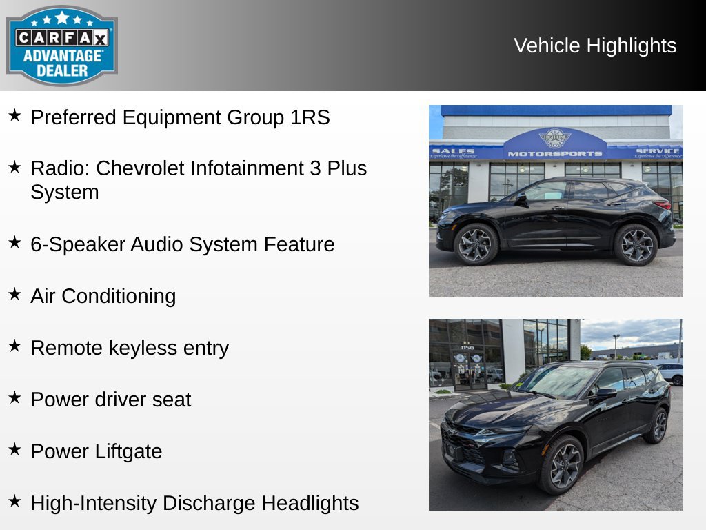 Used 2019 Chevrolet Blazer RS AWD/4WD image 4