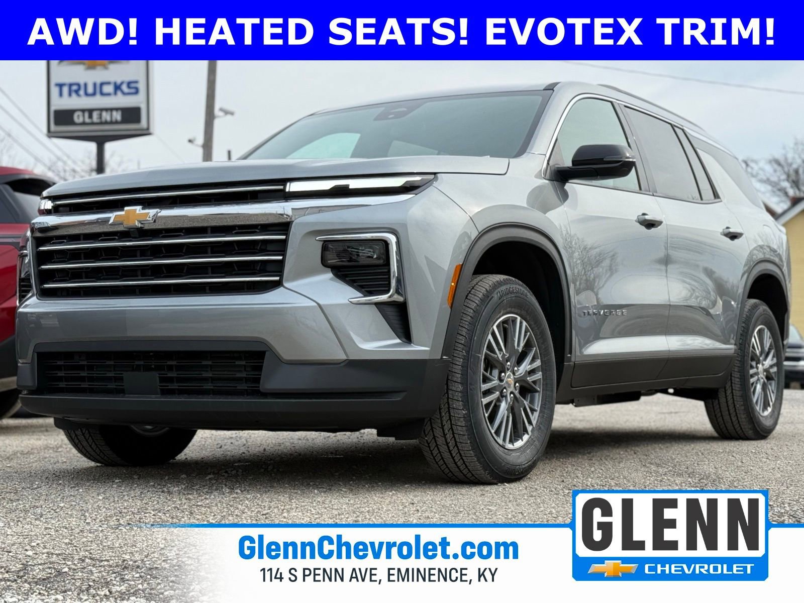 New 2026 Chevrolet Traverse LT image 1