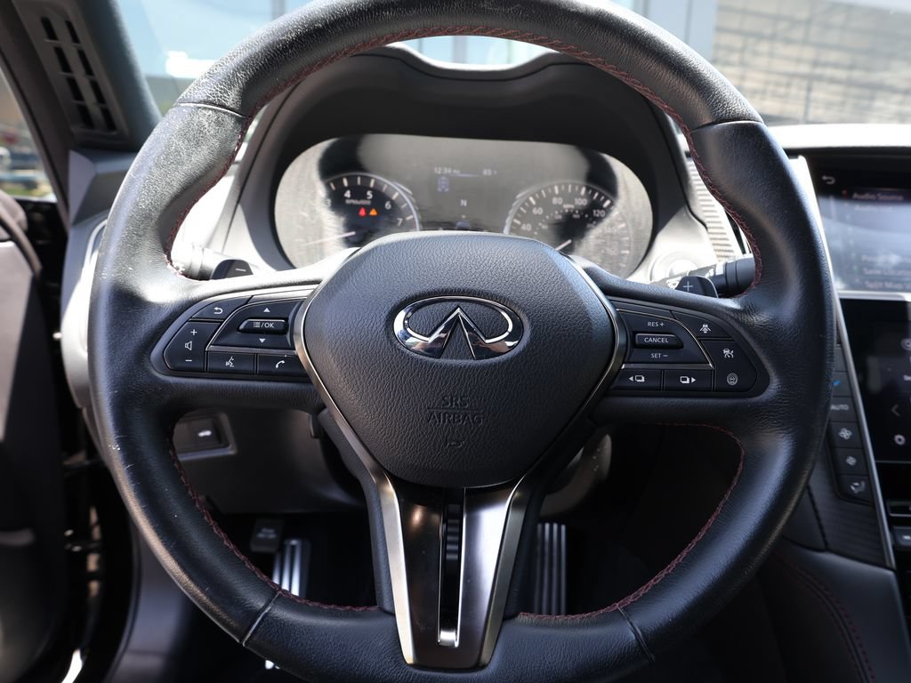 Certified 2023 INFINITI Q50 Red Sport 400 RWD image 36