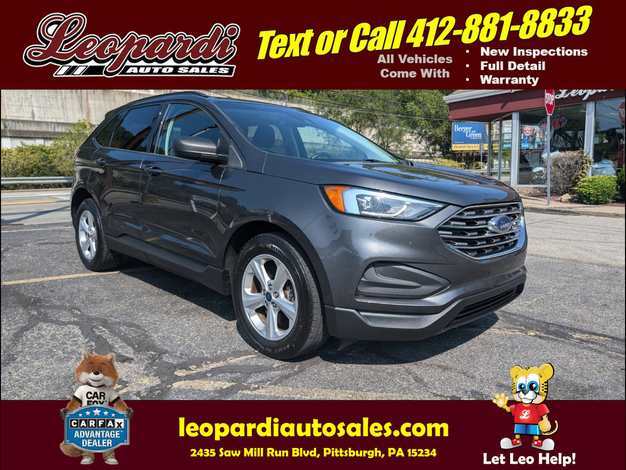 Used 2020 Ford Edge SE
