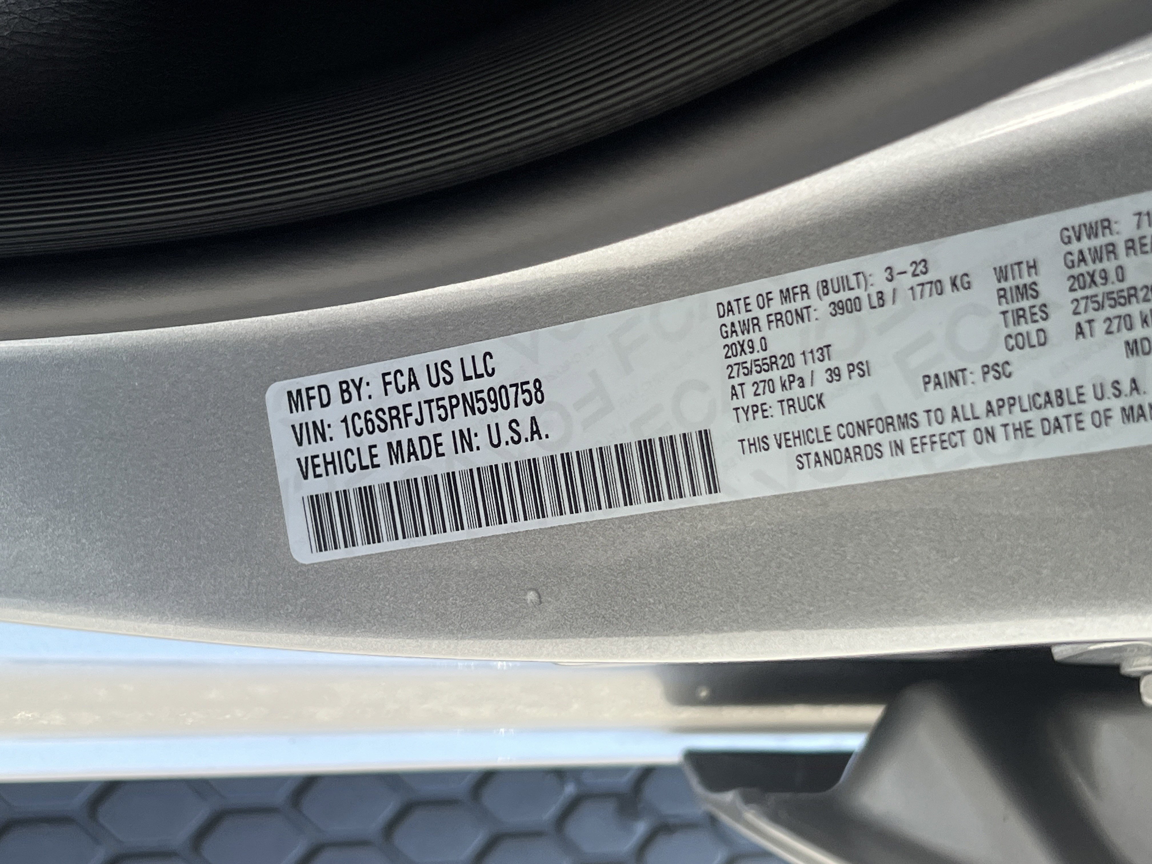 Used 2023 RAM 1500 Laramie AWD/4WD image 42
