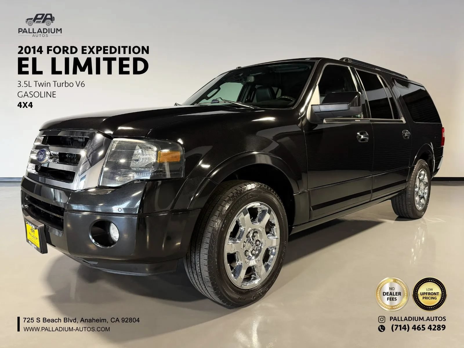 Used 2014 Ford Expedition EL Limited w/ Equipment Group 301A RWD image 1
