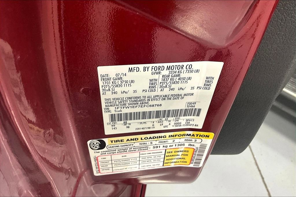 Used 2014 Ford F150 Platinum image 31