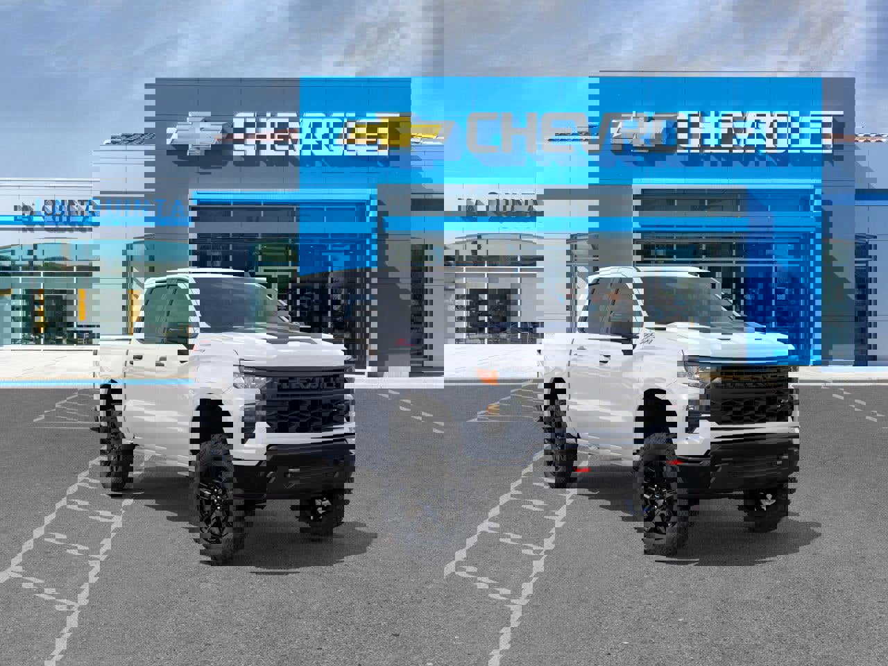 New 2026 Chevrolet Silverado 1500 Custom Trail Boss w/ LPO, Dark Essentials Package image 1