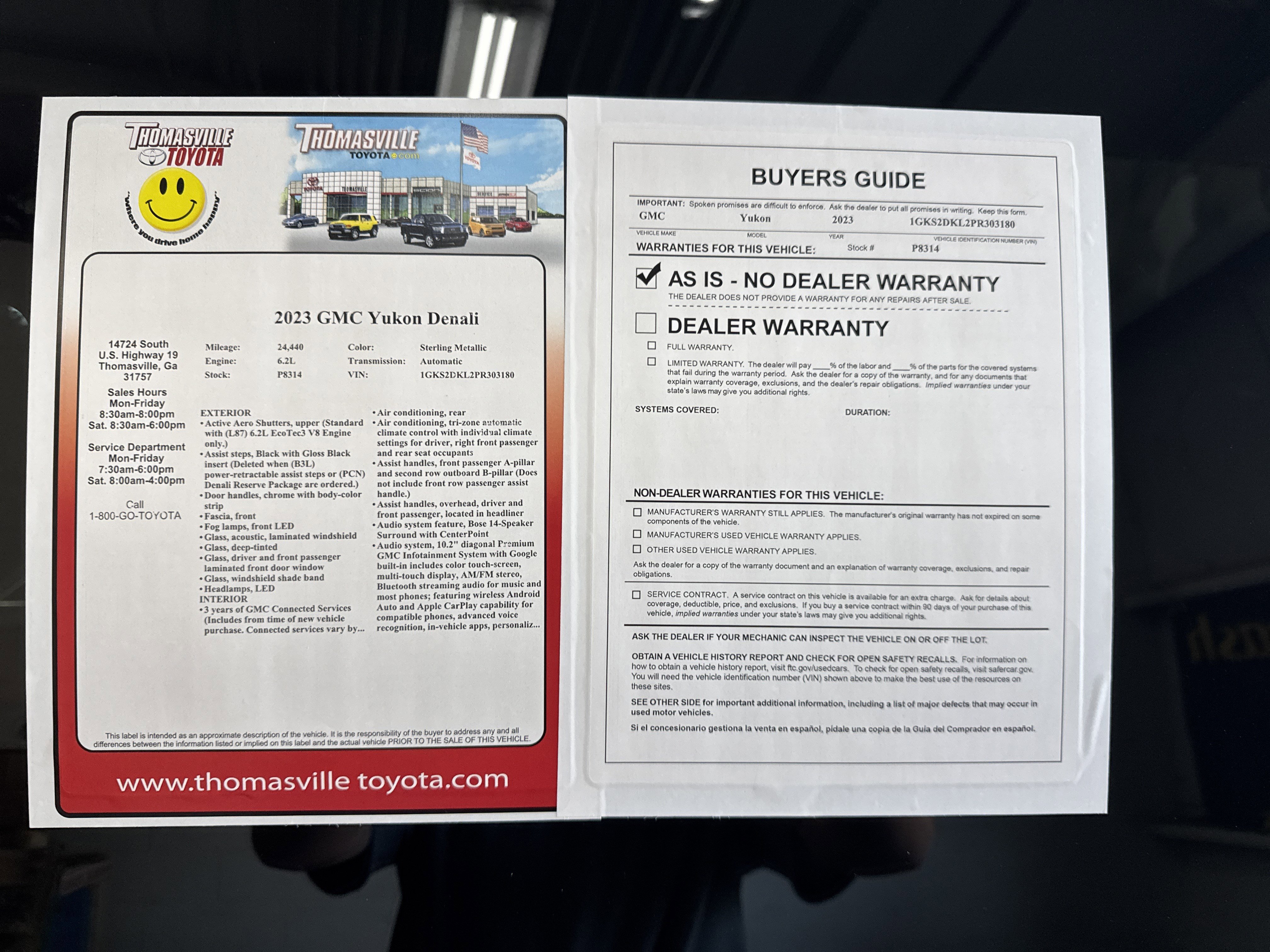 Used 2023 GMC Yukon Denali image 41