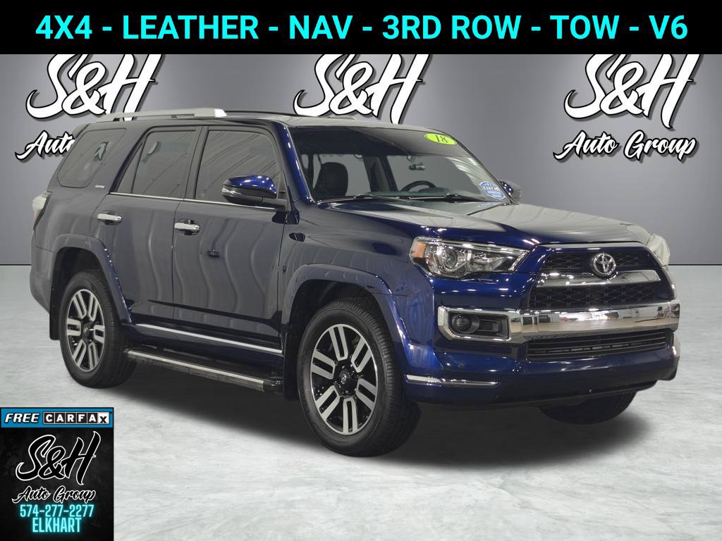 Used 2018 Toyota 4Runner Limited AWD/4WD image 1