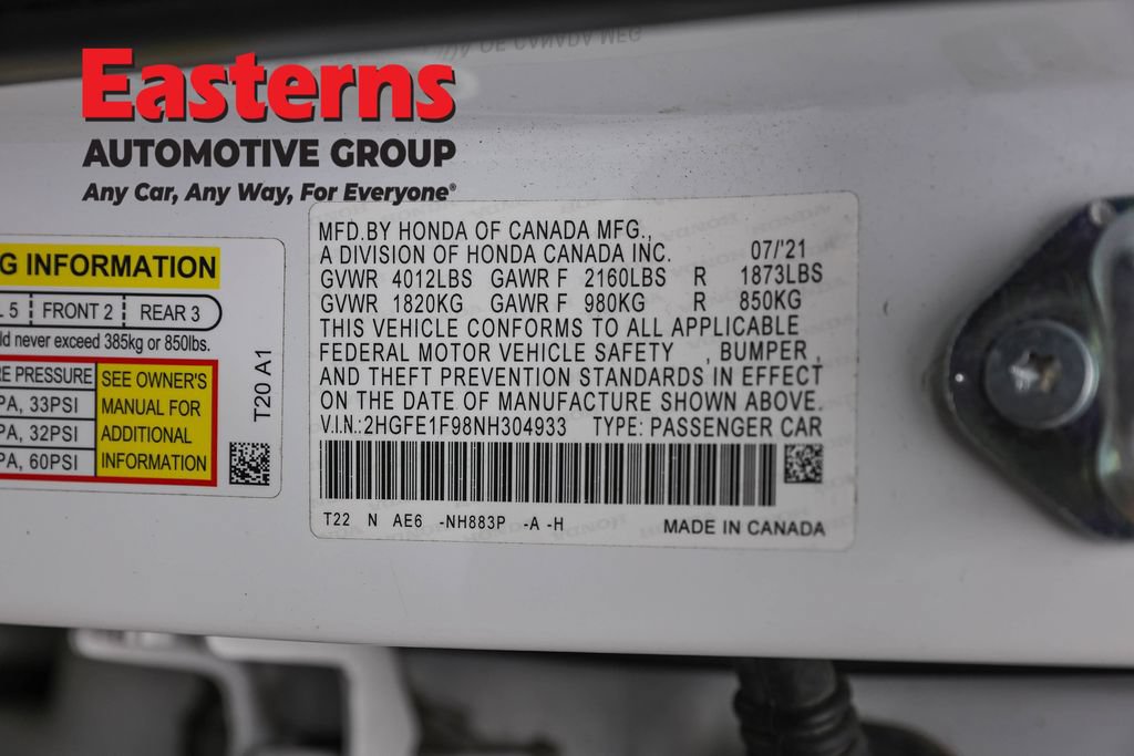 Used 2022 Honda Civic Touring image 34