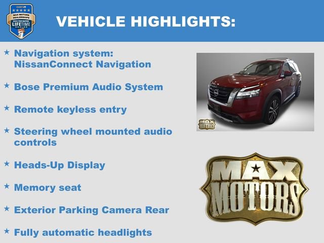 Used 2023 Nissan Pathfinder Platinum w/ Lighting Package (N93) image 5