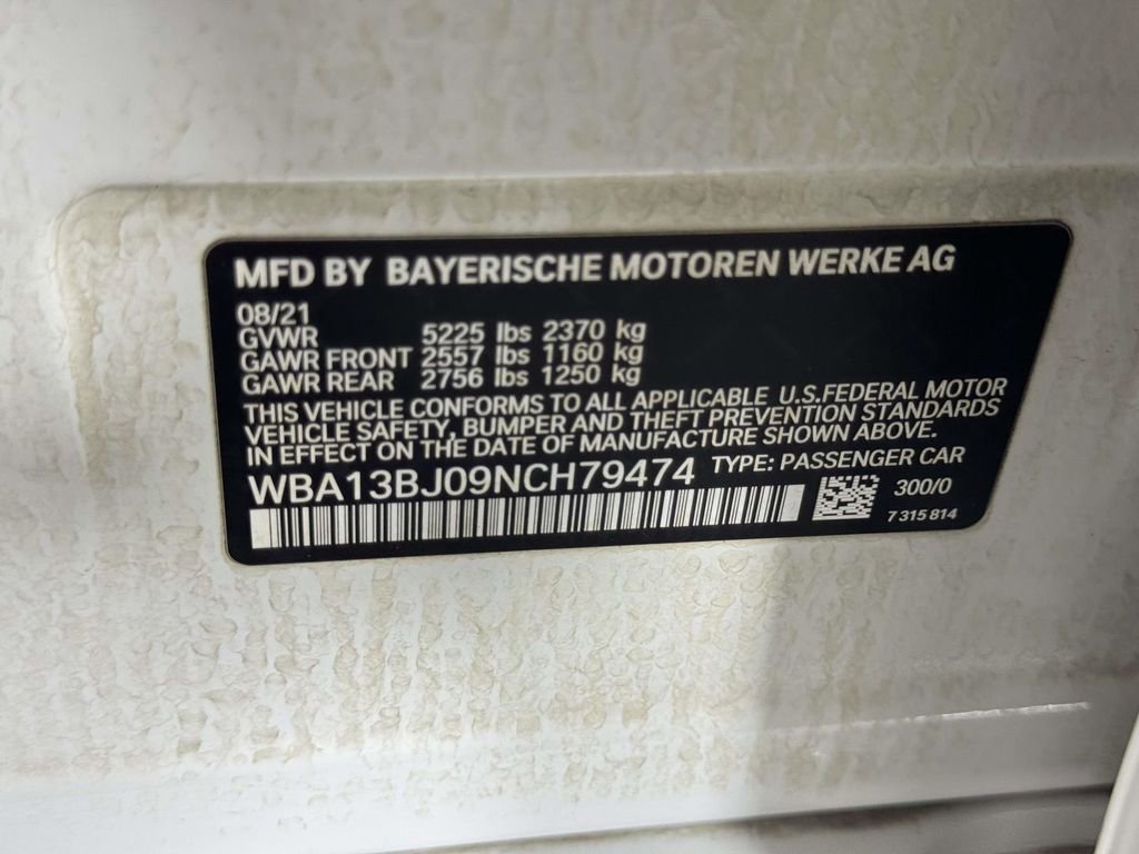Used 2022 BMW 530i xDrive w/ Convenience Package AWD/4WD image 16