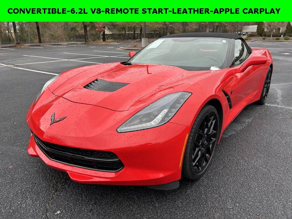 Used 2019 Chevrolet Corvette Stingray Convertible w/ Carbon Flash Badge Package