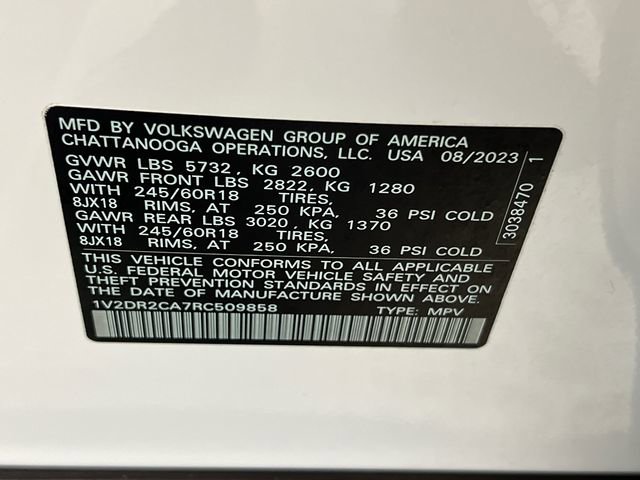 Certified 2024 Volkswagen Atlas SE FWD image 28