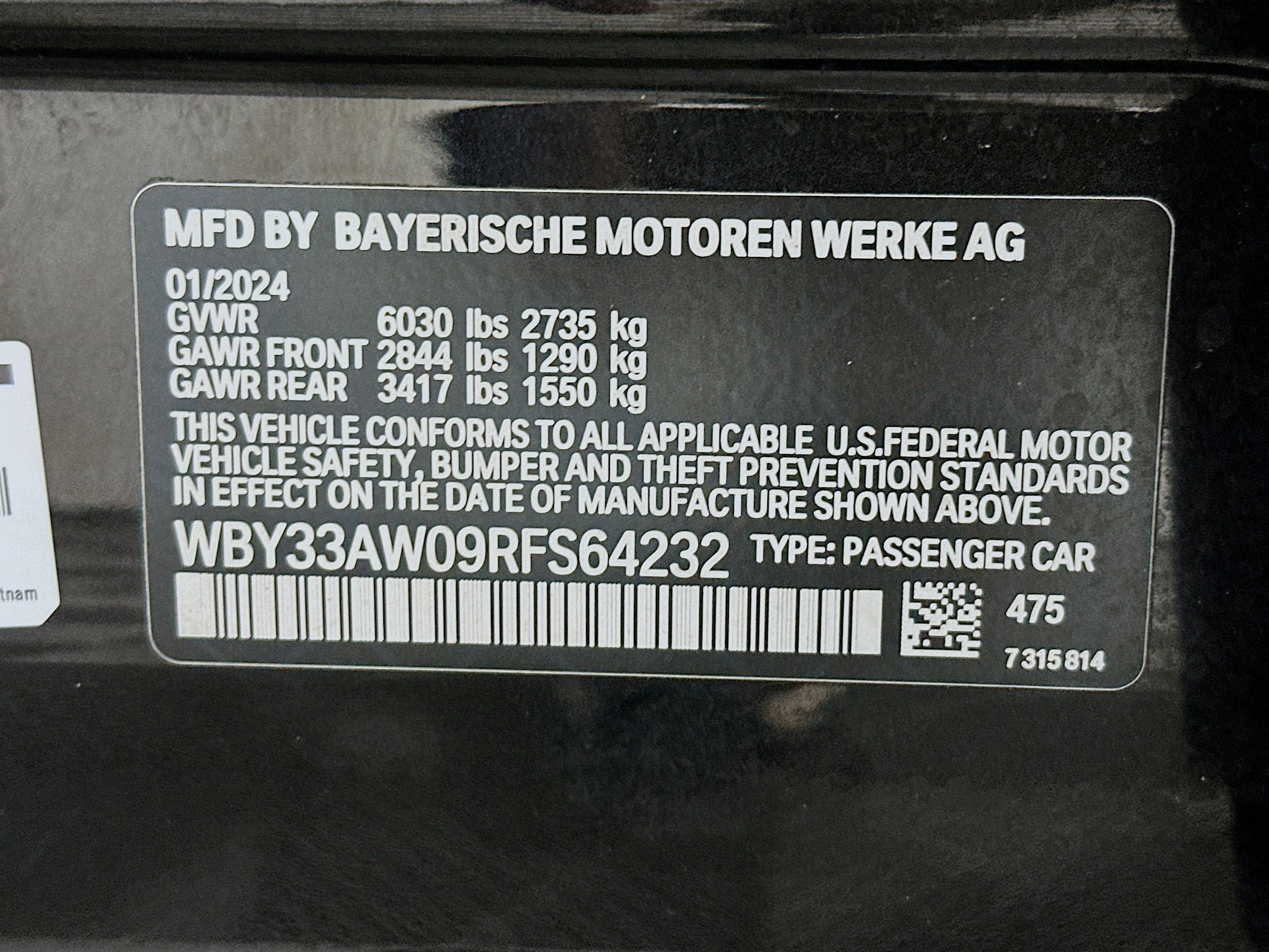 Used 2024 BMW i4 M50 w/ Premium Package image 37