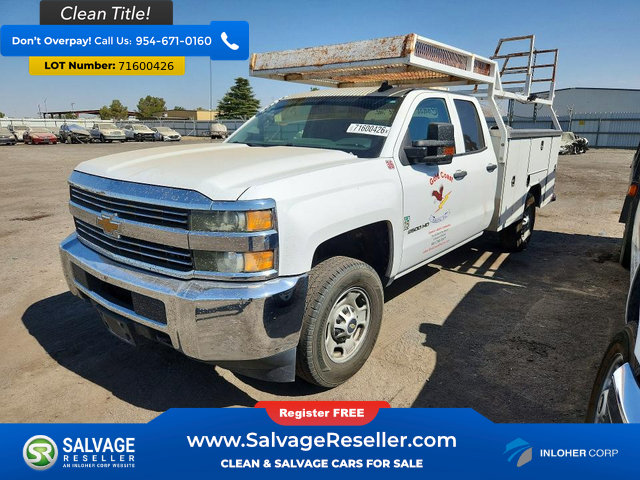 Used 2015 Chevrolet Silverado 2500 W/T w/ WT Convenience Package RWD image 1