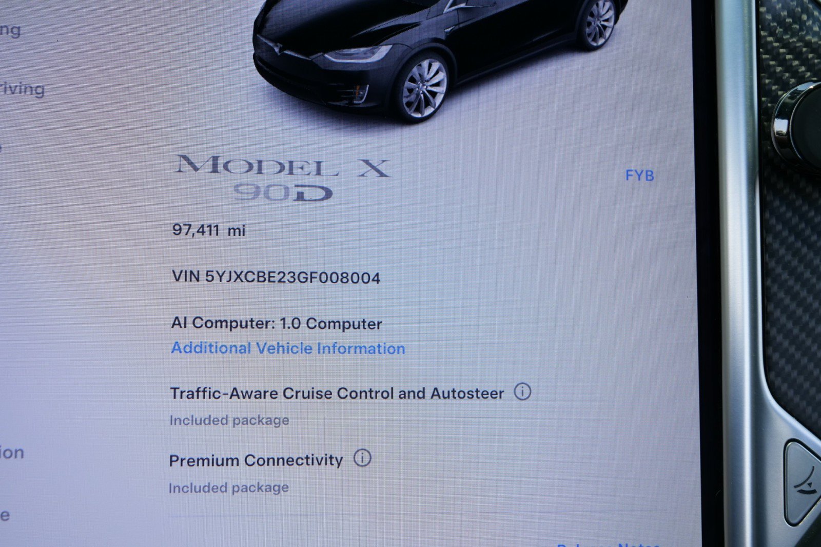 Used 2016 Tesla Model X 90D AWD/4WD image 18