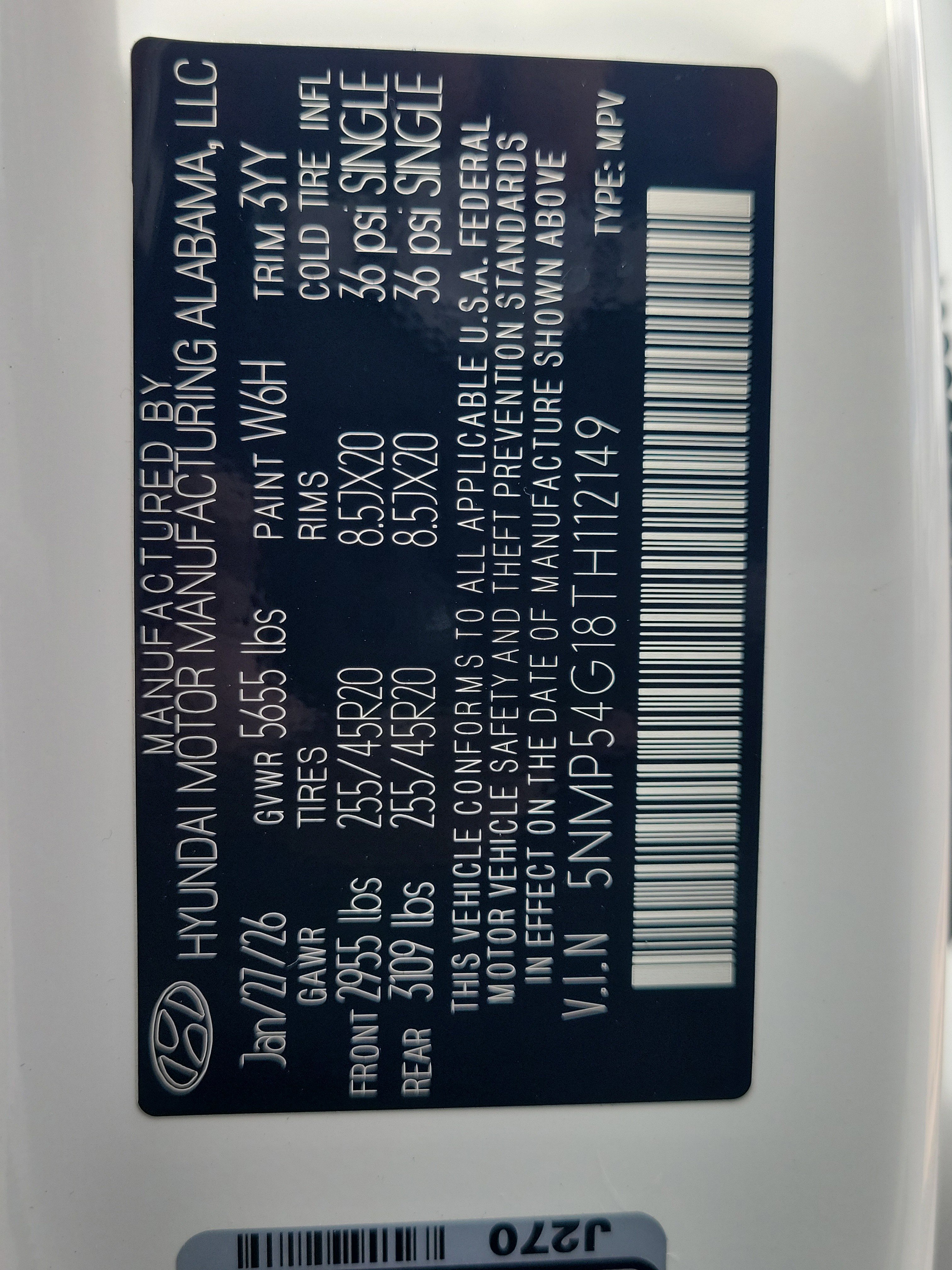 New 2026 Hyundai Santa Fe Calligraphy FWD image 32
