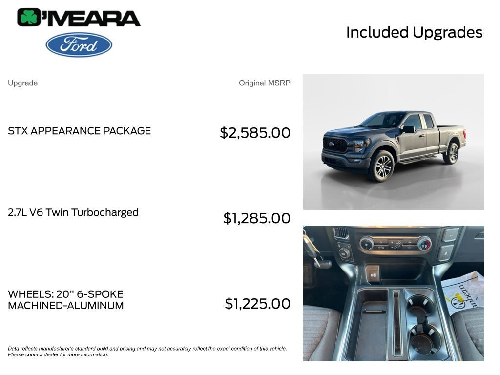 Used 2023 Ford F150 XL w/ STX Appearance Package AWD/4WD image 4