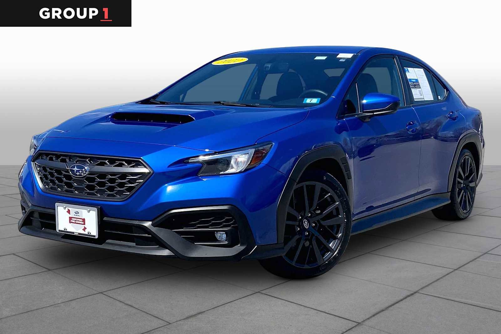 Certified 2022 Subaru WRX Premium