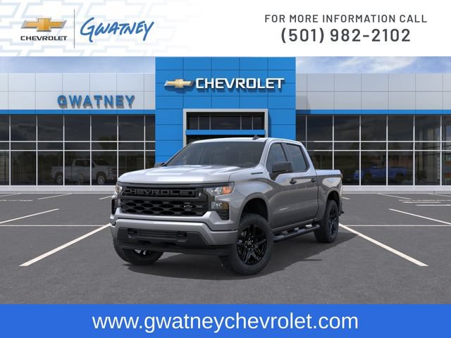 New 2026 Chevrolet Silverado 1500 Custom w/ Turbomax Blackout Package AWD/4WD image 8