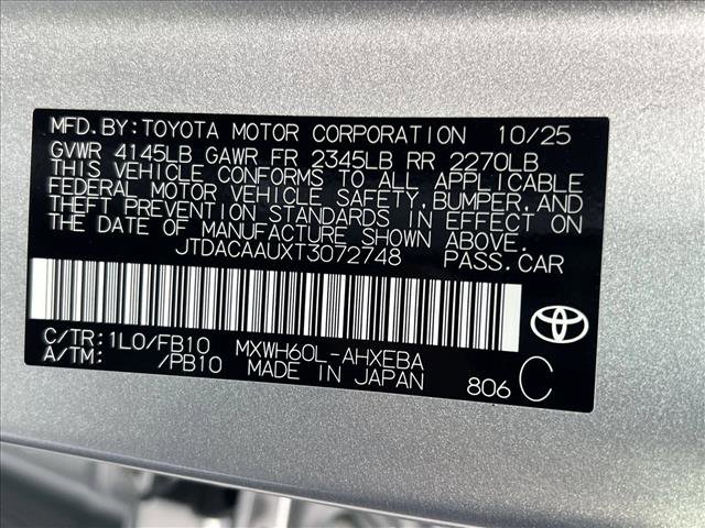 New 2026 Toyota Prius LE image 20