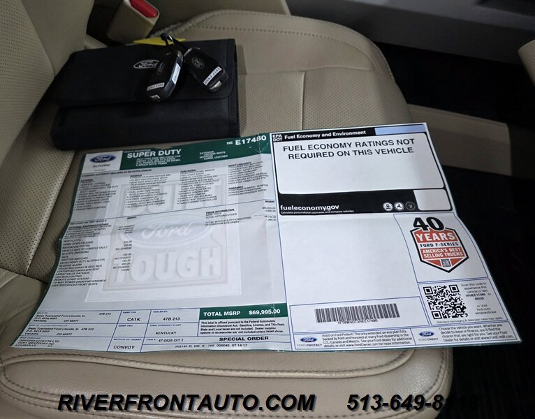 Used 2017 Ford F450 Lariat w/ Lariat Value Package AWD/4WD image 15