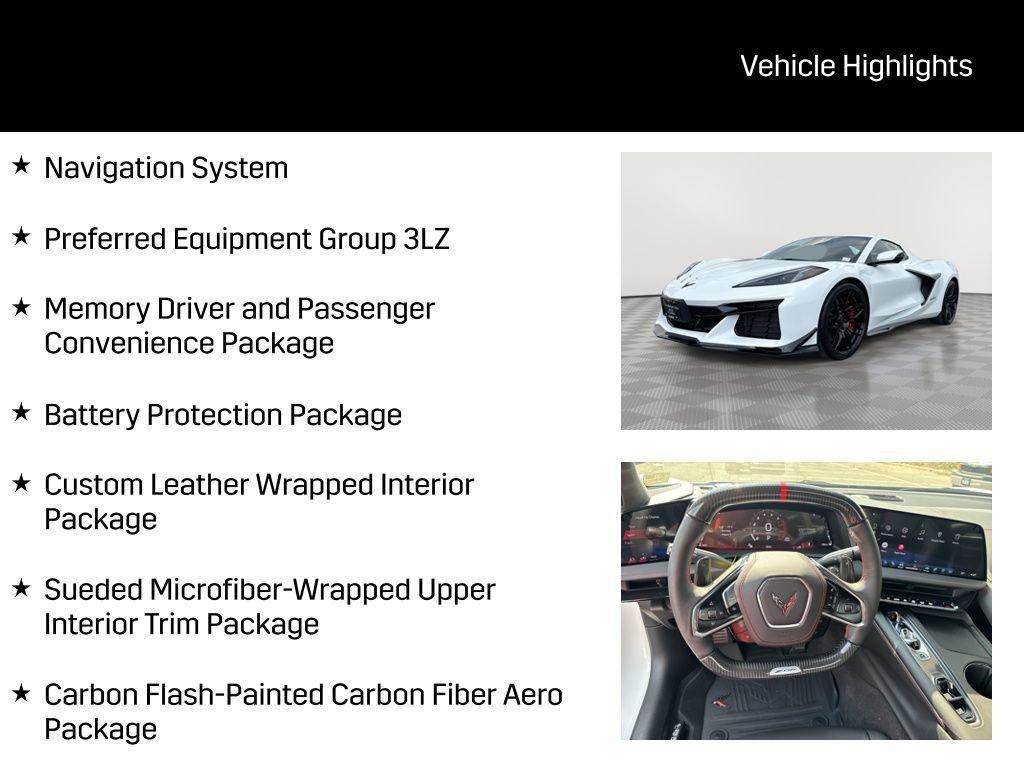 New 2027 Chevrolet Corvette Z06 w/ Z07 Performance Package RWD image 7