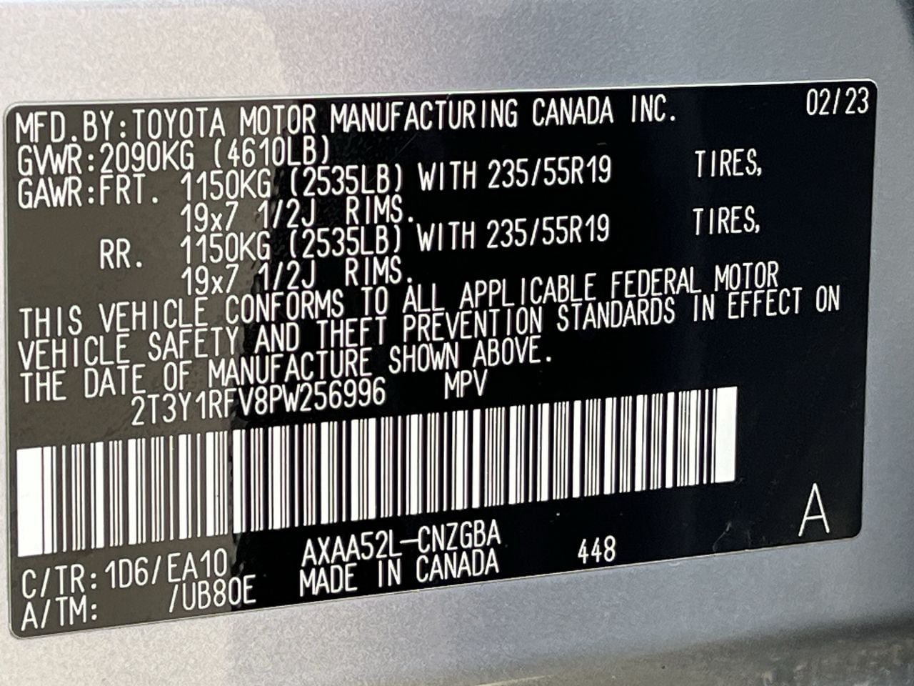 Used 2023 Toyota RAV4 Limited FWD image 30