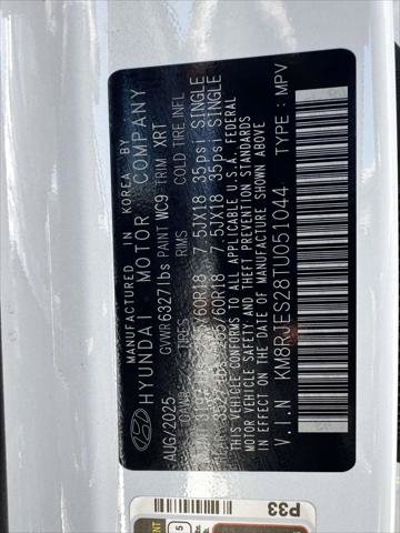 Certified 2026 Hyundai Palisade XRT Pro AWD/4WD image 18
