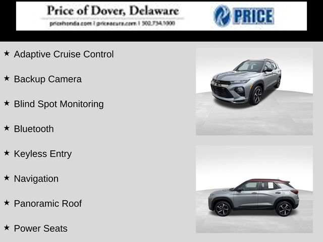 Used 2023 Chevrolet TrailBlazer RS w/ Sun and Liftgate Package AWD/4WD video 2